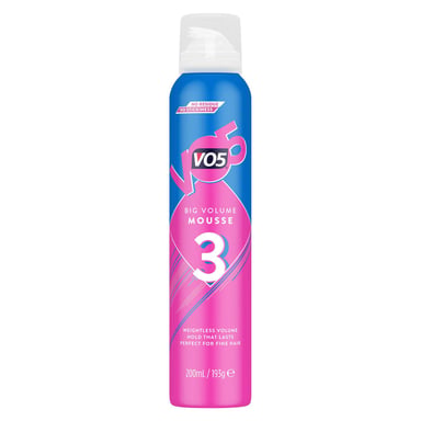 VO5 Big Volume Mousse For Plumped up Volume & Hold 200ml