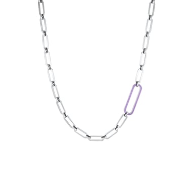 s.Oliver Ketting met hanger voor dames, roestvrij staal