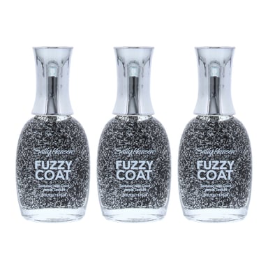 Sally Hansen Fuzzy Coat Textured Nail Color 9.17ml - 800 Tweedy x 3