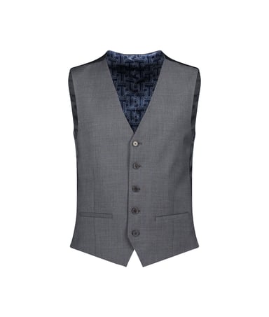 Ted Baker Slim Fit Panama heren bodywarmer in antraciet