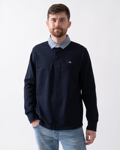 GANT Mens Regular Fit Chambray Heavy Rugger