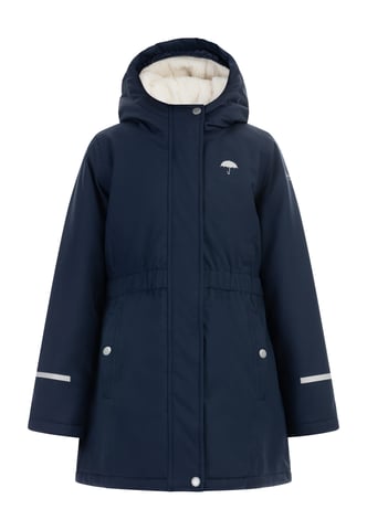 Schmuddelwedda winterjas Meisje marine