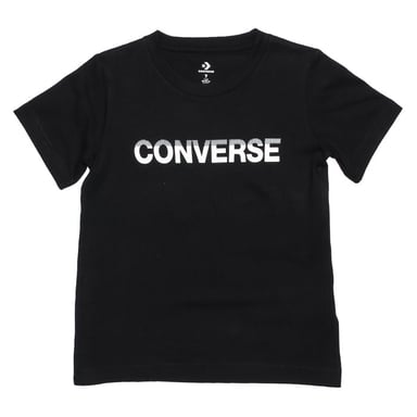 Converse Gloss Kinderen Zwart T-Shirt