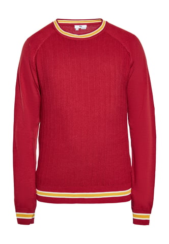 Mo Jumper Heren wijnrood