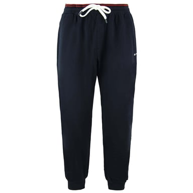 Ben Sherman Script Geborduurde Heren Navy Track Pants