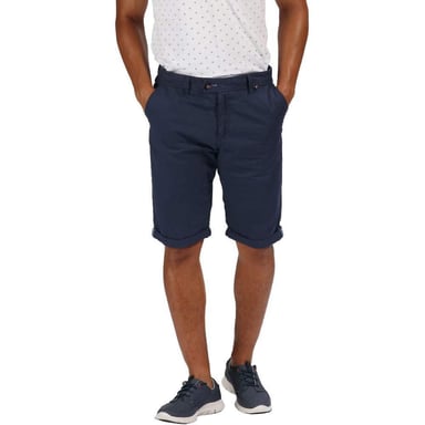 Regatta Heren Santino Coolweave Casual Shorts (Marine)