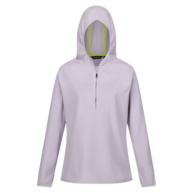 Regatta Dames/Dames Warriewood Microfleece Half Zip Hoodie (Lila Vorst)
