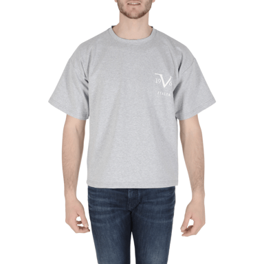19V69 Italia Mens T-Shirt Light Grey AZIR LIGHT GREY