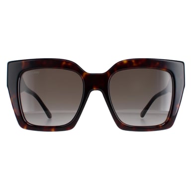 Jimmy Choo Eleni/G/S 086/HA donker havana bruin gradiënt zonnebril