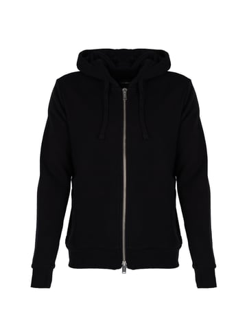Les Hommes blouse Full Zip Mannen zwart