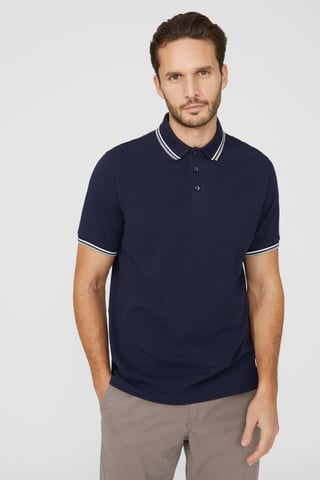 Pique Tipped Polo