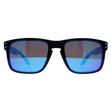 Oakley Holbrook OO9102-W7 zwarte inkt prizm sapphire gepolariseerde zonnebril