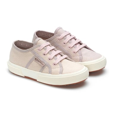 Superga Kinderen/Kinderen 2750 Organic Canvas Trainers (Roze Magenta Bladeren)