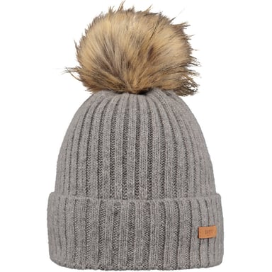 Barts Womens Augusti Turnup Fleece Lined Pom Pom Beanie Hat