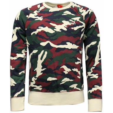 Puma Lange Mouw Crew Neck Camo Heren Truien 567493 21