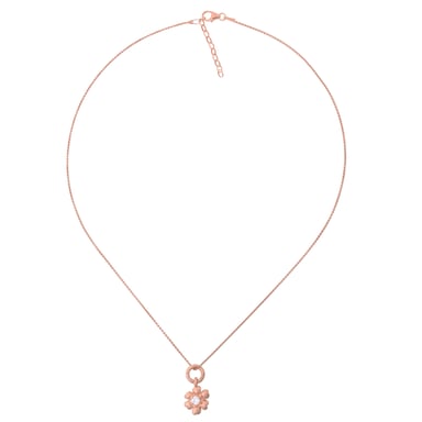 Orphelia Dames 925 Sterling Zilveren Ketting met Hanger - Roze ZH-4854/1
