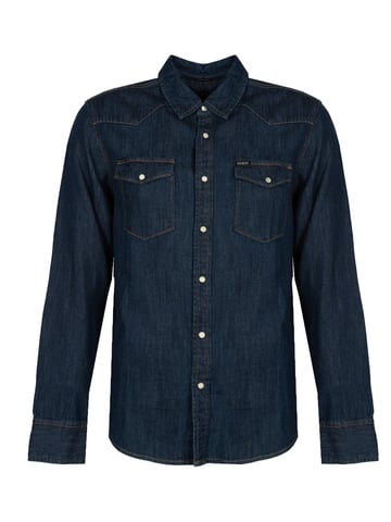 Guess overhemd Mannen blauw