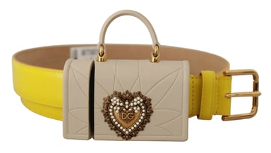 Lederen Devotion Heart Micro Bag Hoofdtelefoon Riem