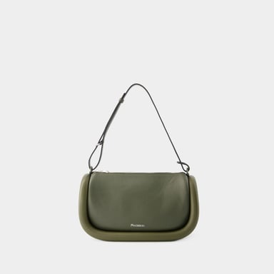 De Bumper-15 tas - J.W.Anderson - Leer - Olive Foncé