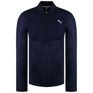 Puma x Cloudspun Heren Navy Golf Sweater