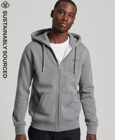 Superdry herensweatshirt met geborduurd logo
