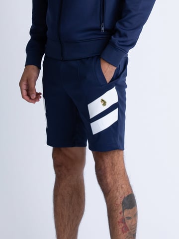 Luke 1977 Men's Lee The Agent Sweat Shorts in Navy