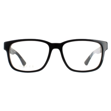 Gucci brilmontuur GG0011O 005 Zwart Mannen