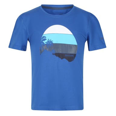 Regatta Kinderen/Kinderen Bosley III Bedrukt T-shirt (Nautisch Blauw)