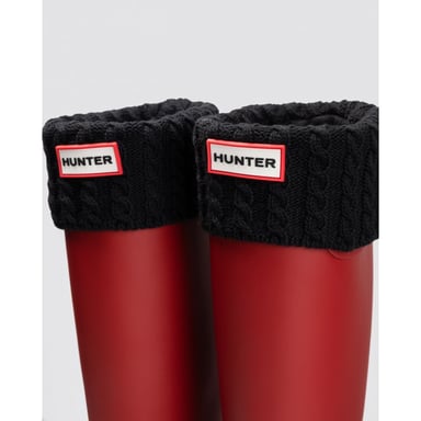 Hunter Recycled Mini Cable Tall Boot Sock