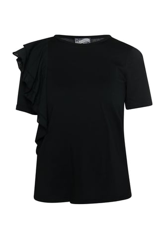Dreimaster T-shirt Dames zwart