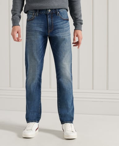 SUPERDRY Aanpassende jeans met rechte pijpen