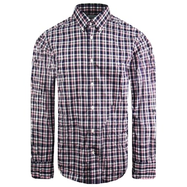Eden Park Paris Regular Geruit Heren Oxford Overhemd