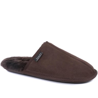 Jones Bootmaker Men's Sheepskin Lined Slippers