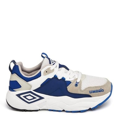 Umbro Run herentrainers in White Navy