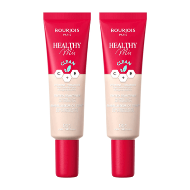 2 x Bourjois Paris Healthy Mix Tinted Beautifier 30ml - 001 Fair