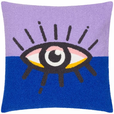 Heya Home All Eyes On You Boucle Feather Filled Cushion