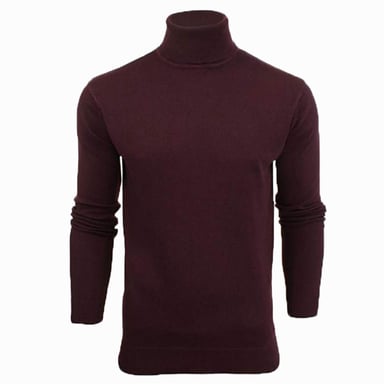 Brave Soul Mens Pullover Roll Neck