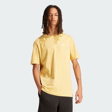 Men's adidas Originals Trefoil Essentials T-Shirt in Oatmeal