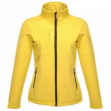 Regatta - Dames Professional Octagon II Waterdichte Softshell Jas (Geel/Zwart)