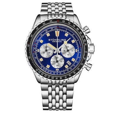Japanese Chronograph RaceWay 1010 44mm Quartz Watch
