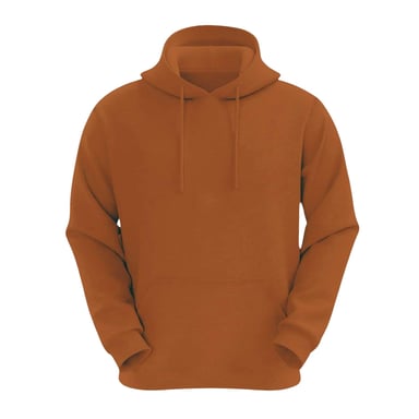 VR2 Denim Mens Plain Hoodie Long Sleeve Pullover