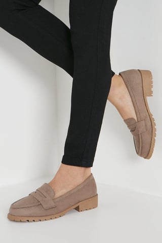 Wide Fit Leoni Chunky Loafer