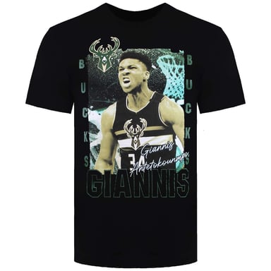 NBA Milwaukee Bucks 34 Giannis Antetokounmpo Kinderen Viering T-shirt