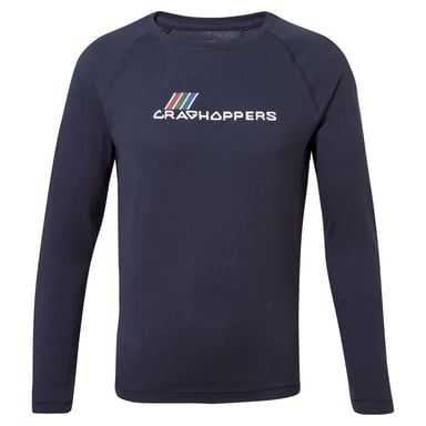 Bates LS T-Shirt Blue Navy Archive