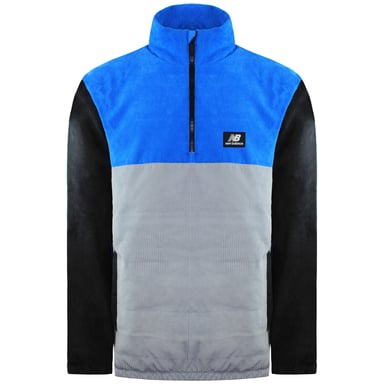 New Balance Relaxed Heren Blauw/Grijs Jasje