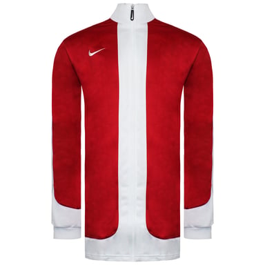 Nike Logo Heren Rood/Wit Track Jacket