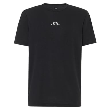 Oakley Korte Mouw Creew Hals Zwart Heren Bark Nieuw T-Shirt 457131 02E