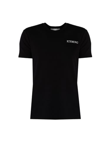 Iceberg T-Shirt C-Neck Mannen zwart