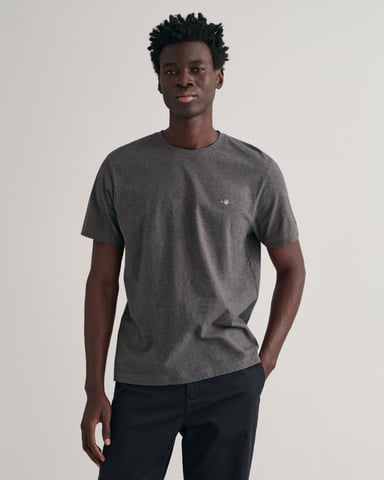 GANT Heren Regular Fit Korte Mouw T-shirt Shield Logo