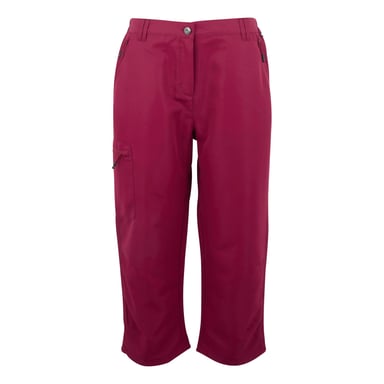 Regatta Dames/Dames Chaska III Walking Capri Cropped Broek (Beaujolais)